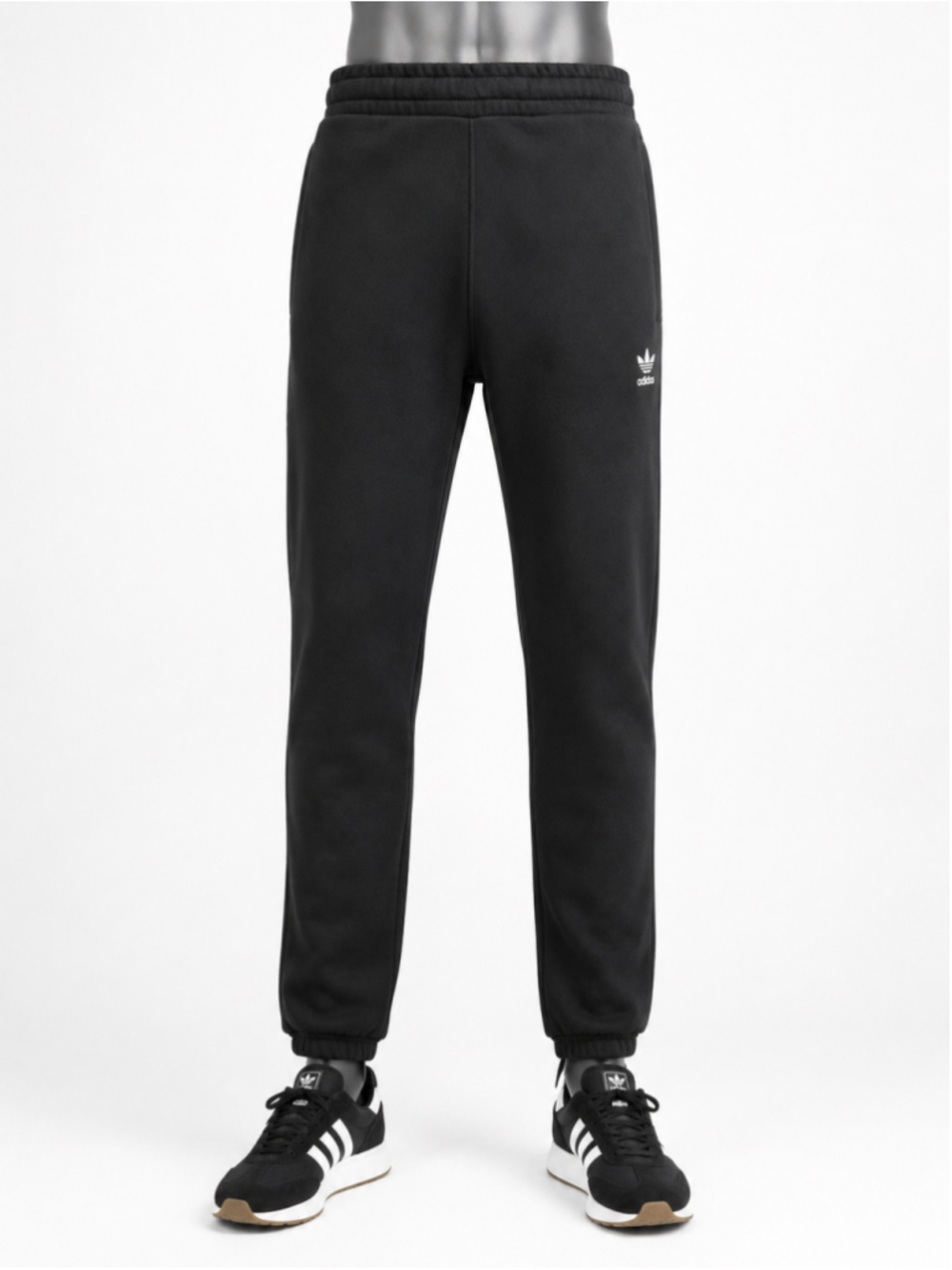 adidas Men’s Trefoil Essentials Fleece Pants – Size S - Picture 10 of 10